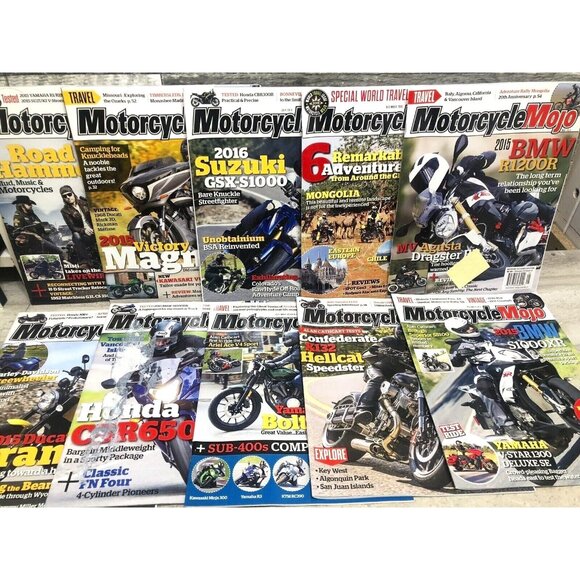 Motorcycle Mojo magazine 2015 Complete Run - Picture 1 of 3